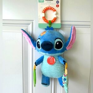 Disney Baby Stitch On the‎ Go Activity Toddler Toy 7.5" Plush Stuffed Animal